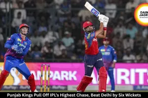 Punjab Kings Pull Off IPL’s Highest Chase, Beat Delhi by Six Wickets