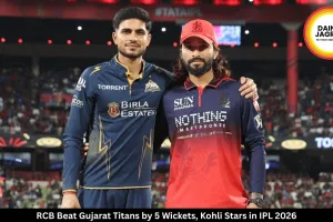 RCB Beat Gujarat Titans by 5 Wickets, Kohli Stars in IPL 2026