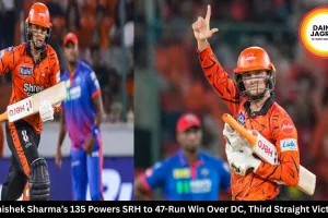 Abhishek Sharma’s 135 Powers SRH to 47-Run Win Over DC, Third Straight Victory