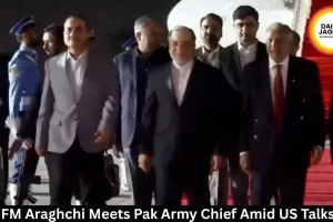 Iran FM Araghchi Meets Pak Army Chief Amid US Talks Bid 