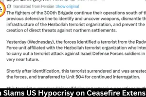 Iran Slams US Hypocrisy on Ceasefire Extension 