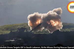 Hezbollah Drone Targets IDF in South Lebanon, Strike Misses During Rescue Operation