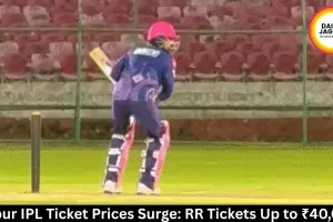 Jaipur IPL Ticket Prices Surge: RR Tickets Up to ₹40,000