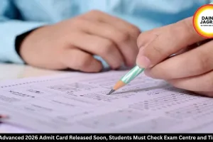 JEE Advanced 2026 Admit Card Released Soon, Students Must Check Exam Centre and Timing
