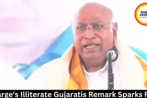 Kharge's Illiterate Gujaratis Remark Sparks Row