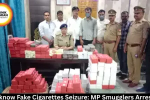 Lucknow Fake Cigarettes Seizure: MP Smugglers Arrested