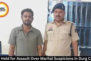 Man Held for Assault Over Marital Suspicions in Durg Crime