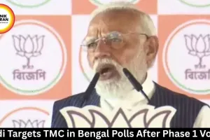 Modi Targets TMC in Bengal Polls After Phase 1 Voting