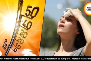MP Weather Alert: Heatwave from April 10, Temperature to Jump 6°C, Alerts in 7 Districts