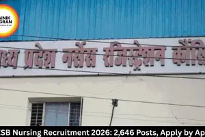 MPESB Nursing Recruitment 2026: 2,646 Posts, Apply by April 20
