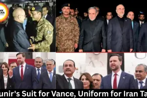 Munir's Suit for Vance, Uniform for Iran Talks