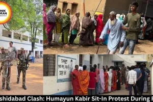 Murshidabad Clash: Humayun Kabir Sit-In Protest During Polls