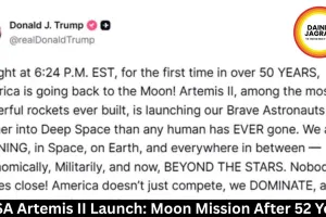 NASA Artemis II Launch: Moon Mission After 52 Years
