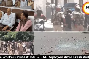Noida Workers Protest: PAC & RAF Deployed Amid Fresh Violence