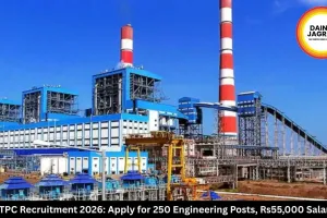 NTPC Recruitment 2026: Apply for 250 Engineering Posts, Rs55,000 Salary