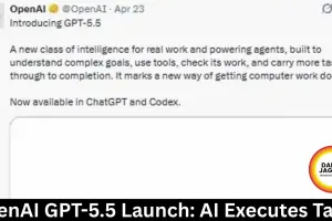 OpenAI GPT-5.5 Launch: AI Executes Tasks
