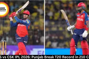 PBKS vs CSK IPL 2026: Punjab Break T20 Record in 210 Chase