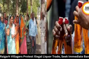 Raigarh Villagers Protest Illegal Liquor Trade, Seek Immediate Ban