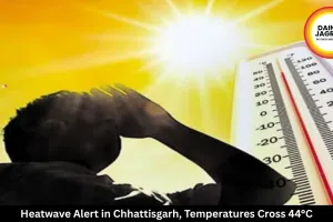 Heatwave Alert in Chhattisgarh, Temperatures Cross 44°C
