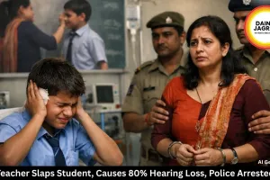 Teacher Slaps student, Causes 80% Hearing Loss, Police Arrest Accused