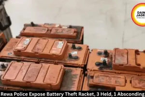 Rewa Police Expose Battery Theft Racket, 3 Held, 1 Absconding