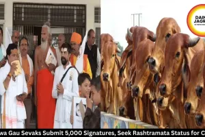 Rewa Gau Sevaks Submit 5,000 Signatures, Seek Rashtramata Status for Cow
