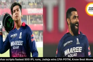 Vaibhav scripts fastest 500 IPL runs, Jadeja wins 17th POTM, Know Best Moments