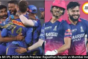 RR vs MI IPL 2026 Match Preview: Rajasthan Royals vs Mumbai Indians