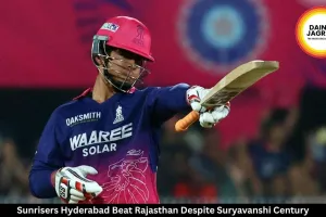 Sunrisers Hyderabad Beat Rajasthan Despite Suryavanshi Century