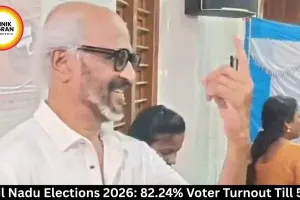 Tamil Nadu Elections 2026: 82.24% Voter Turnout Till 5 PM