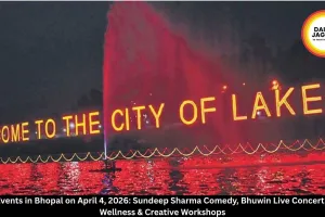 Top Events in Bhopal on April 4, 2026: Sundeep Sharma Comedy, Bhuwin Live Concert, Cow Wellness & Creative Workshops