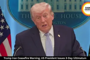 Trump Iran Ceasefire Warning, US President Issues 3-Day Ultimatum