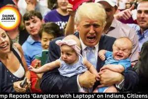 Trump Reposts 'Gangsters with Laptops' on Indians, Citizenship