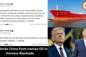 US Blocks China from Iranian Oil in Hormuz Blockade