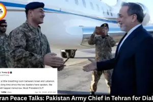 US-Iran Peace Talks: Pakistan Army Chief in Tehran for Dialogue