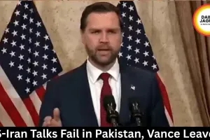 US-Iran Talks Fail in Pakistan, Vance Leaves