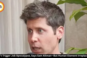 AI Won't Cause Job Crisis, Says OpenAI's Sam Altman