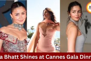 Alia Bhatt Stuns in Floral Brocade Outfit at Cannes Gala Dinner 2026 Event