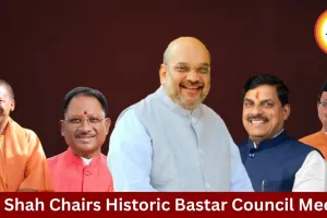 Amit Shah Chairs Historic Bastar Meeting With Four CMs