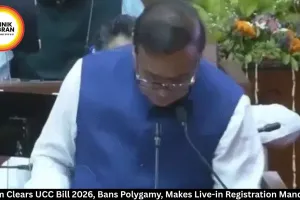 Assam Passes UCC Bill 2026, Bans Polygamy, Mandates Live-in Registration