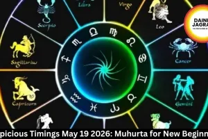  Auspicious Timings May 19 2026: Muhurta for New Beginnings