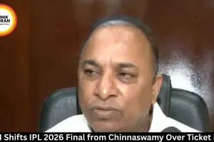 BCCI Shifts IPL 2026 Final from Chinnaswamy Over Ticket Row 