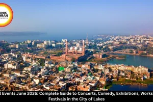 Bhopal Events June 2026: Complete Guide to Concerts, Comedy, Exhibitions, Workshops & Festivals in the City of Lakes