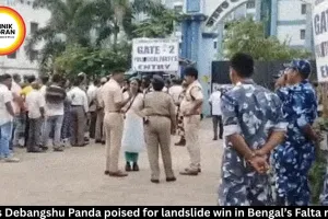 BJP’s Debangshu Panda Wins Falta Assembly Repoll in Bengal