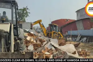 Ambikapur Encroachment Drive Clears Government Land