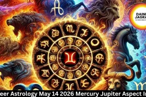  Career Astrology May 14 2026 Mercury Jupiter Aspect India