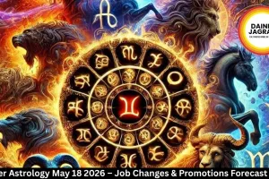 Career Astrology May 18 2026 – Job Changes & Promotions Forecast India