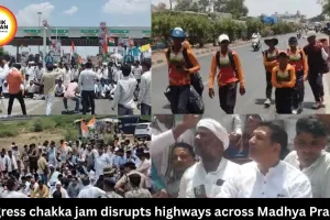 Congress chakka jam disrupts highways across Madhya Pradesh