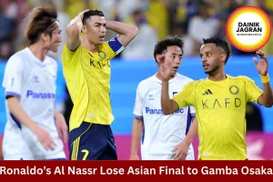 Ronaldo’s Al Nassr Lose Asian Champions League 2 Final to Gamba Osaka