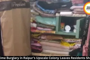Raipur Colony Burglary: ₹5.55 Lakh Stolen in Tatibandh Heist